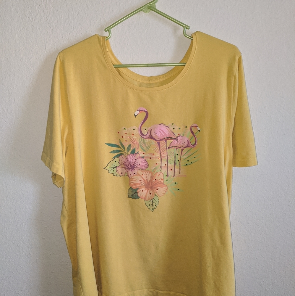 Plus size summer tee